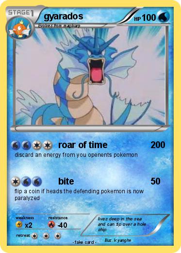 Pokemon gyarados
