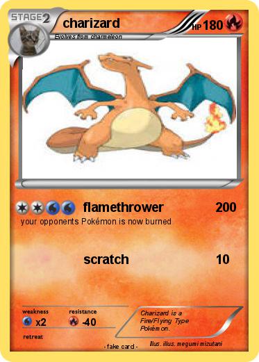 Pokemon charizard