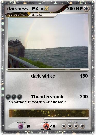 Pokemon darkness   EX