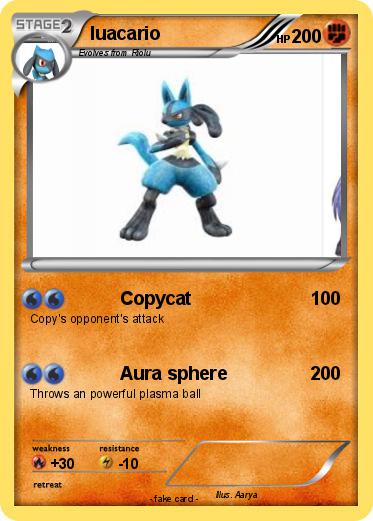 Pokemon luacario