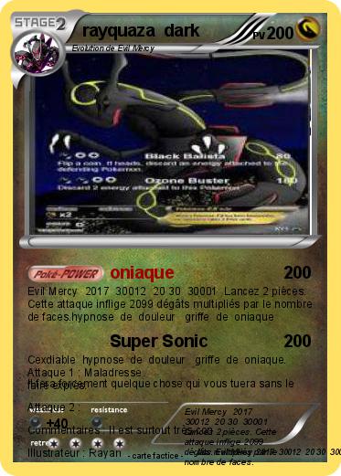 Pokemon rayquaza  dark