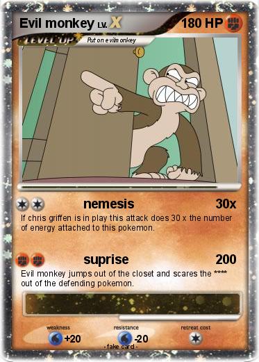 Pokemon Evil monkey
