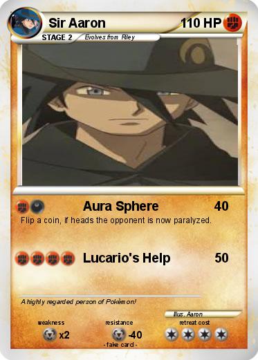 Pokemon Sir Aaron