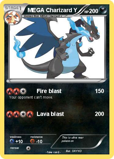Pokemon MEGA Charizard Y