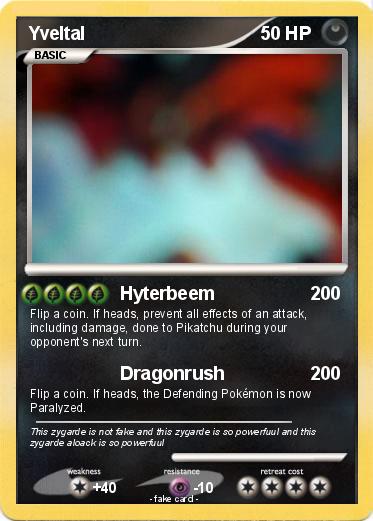 Pokemon Yveltal