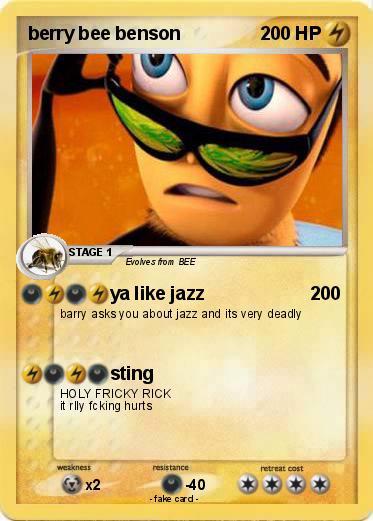 Pokemon berry bee benson