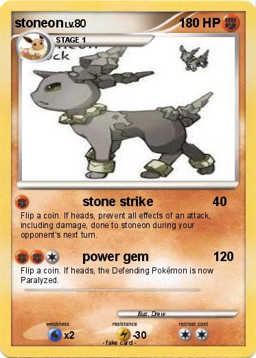 Pokemon stoneon
