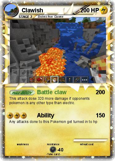 Pokemon Clawish
