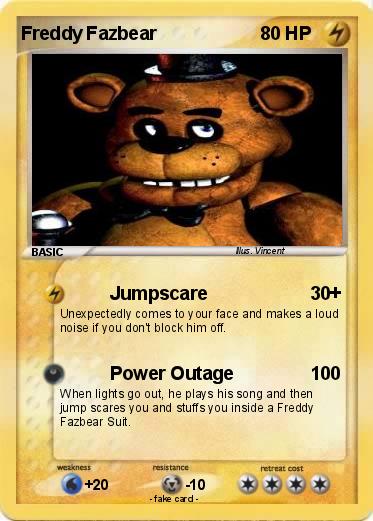 Pokemon Freddy Fazbear