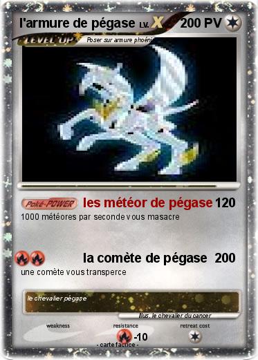 Pokemon l'armure de pégase