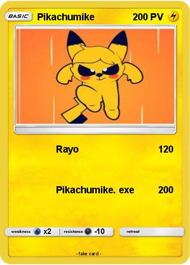 Pokemon Pikachumike