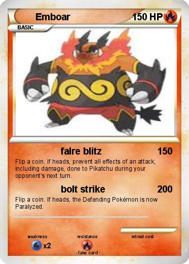 Pokemon Emboar