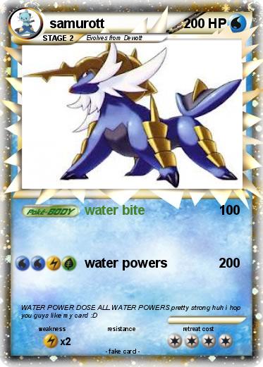 Pokemon samurott