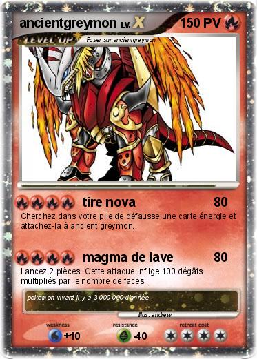 Pokemon ancientgreymon