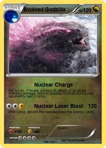 Pokemon Evolved Godzilla