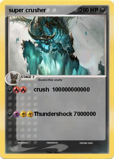 Pokemon super crusher