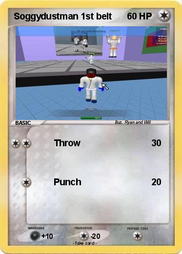 Pokemon Soggydustman 1st belt