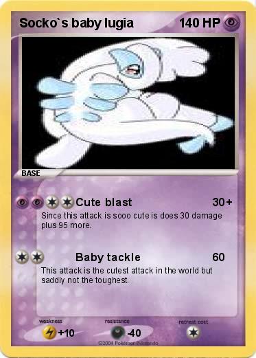 Pokemon Socko`s baby lugia