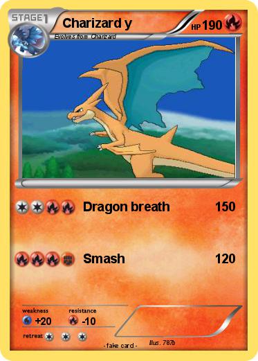 Pokemon Charizard y