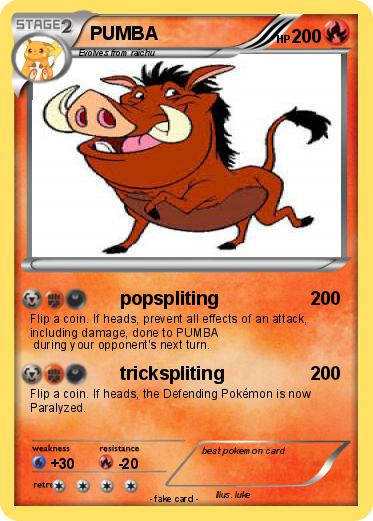 Pokemon PUMBA