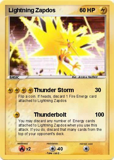 Pokemon Lightning Zapdos