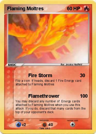 Pokemon Flaming Moltres