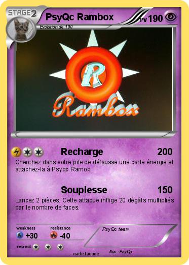 Pokemon PsyQc Rambox