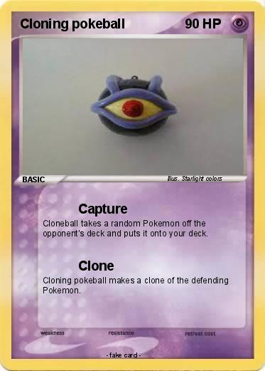 Pokemon Cloning pokeball