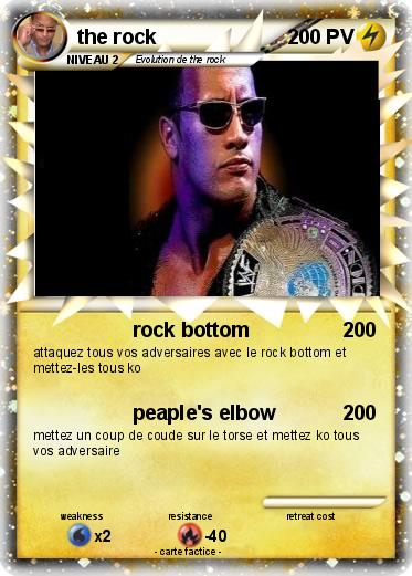 Pokemon the rock
