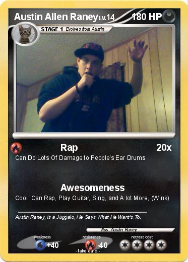 Pokemon Austin Allen Raney