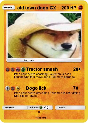 Pokemon old town dogo GX