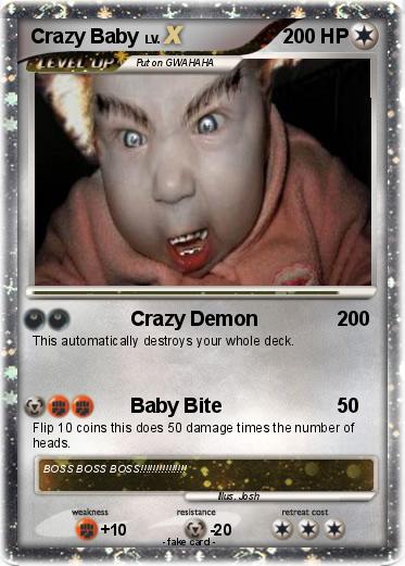 Pokemon Crazy Baby