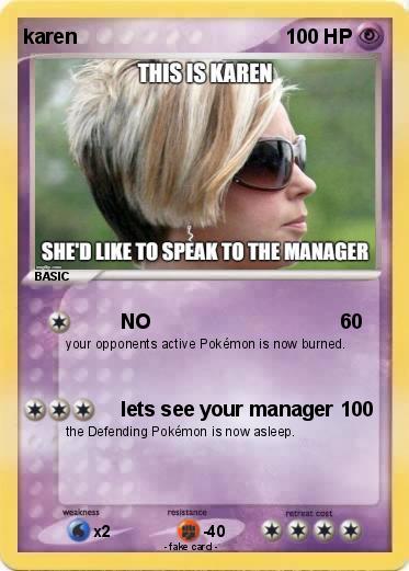 Pokemon karen