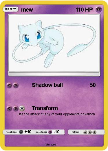 Pokemon mew