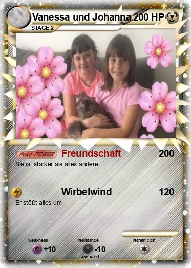 Pokemon Vanessa und Johanna