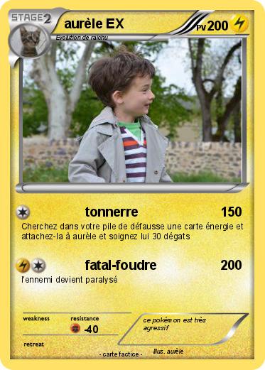 Pokemon aurèle EX