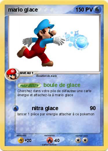 Pokemon mario glace
