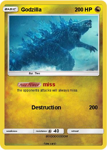 Pokemon Godzilla