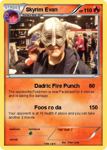 Pokemon Skyrim Evan