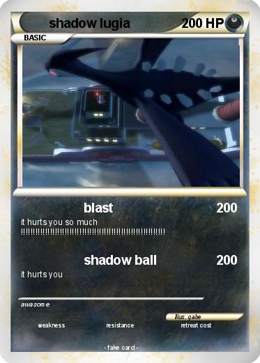 Pokemon shadow lugia