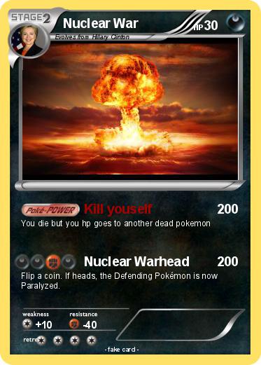 Pokemon Nuclear War