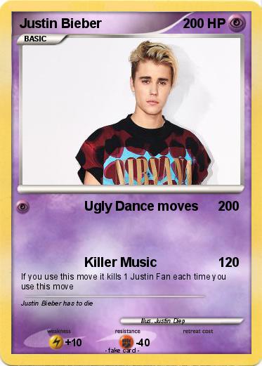 Pokemon Justin Bieber