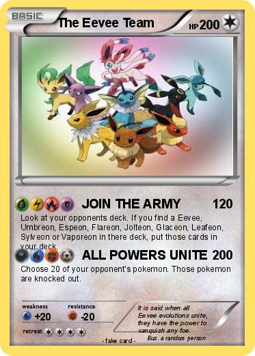 Pokemon The Eevee Team
