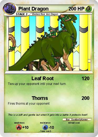 Pokemon Plant Dragon