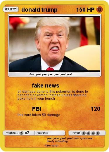 Pokemon donald trump