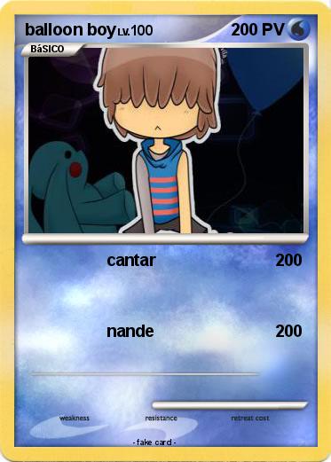 Pokemon balloon boy