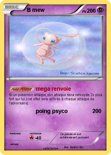 Pokemon B mew