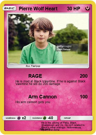 Pokemon Pierre Wolf Heart