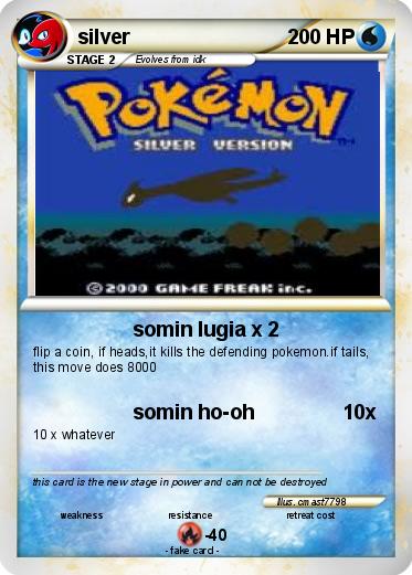 Pokemon silver