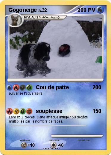 Pokemon Gogoneige